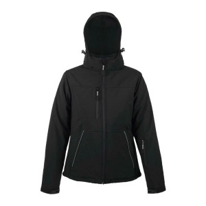 CASACO SOFTSHELL SRA ROCK WOMEN PRETO